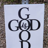 God is Good canvas 12x16 $30 unframed $40 framed