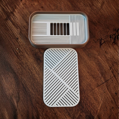 Cross Weave - Rectangular Base -Soap Dish