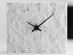 Rock Clock – Modern Stone Texture Clock for Minimalist Home Décor