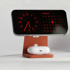 Minimalist iPhone & AirPods Charging Stand