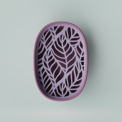 Oval Base – Twisted Vein/soap sponge dish holder