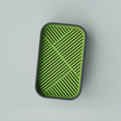 Cross Weave - Rectangular Base -Soap Dish