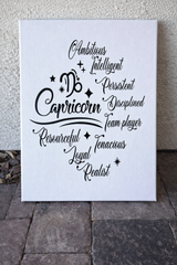Capricorn canvas 12×16