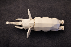 Articulated Modern 3D Elephant Decor