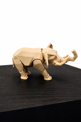 Articulated Modern 3D Elephant Decor