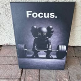 Focus Mode: Gym Klaw Canvas 12x16