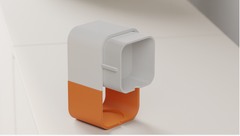 Desk Clock With Airpod Charger and Storage