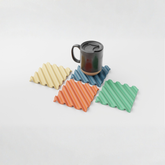 Wavey Coasters – Modern Interlocking Drink Coasters for Home & Office