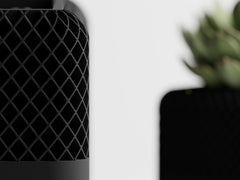 Modern Square Apple Home Pod Style Plant Pot Vases