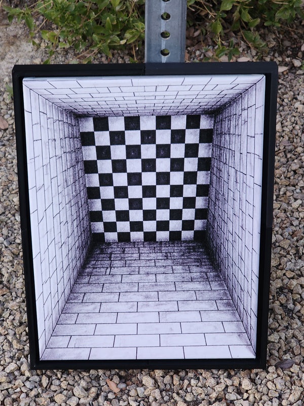 The Drop — Underground Optical Canvas, 12×16