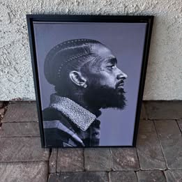 Nipsey Hussle Portrait Canvas — 12×16