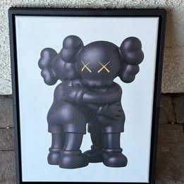 KAWS Hugs Canvas — 12×16