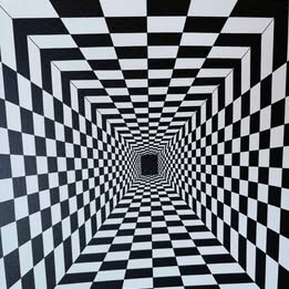 Mind Maze Canvas Wall Art — 12×16