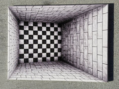 The Drop-Underground Optical Canvas12x16 $30 unframed, $40 framed