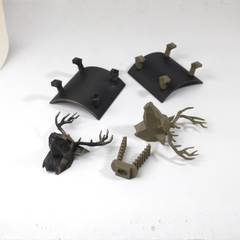 Majestic Stag, Deer Toilet Paper Roll Holder – Functional & Fun!