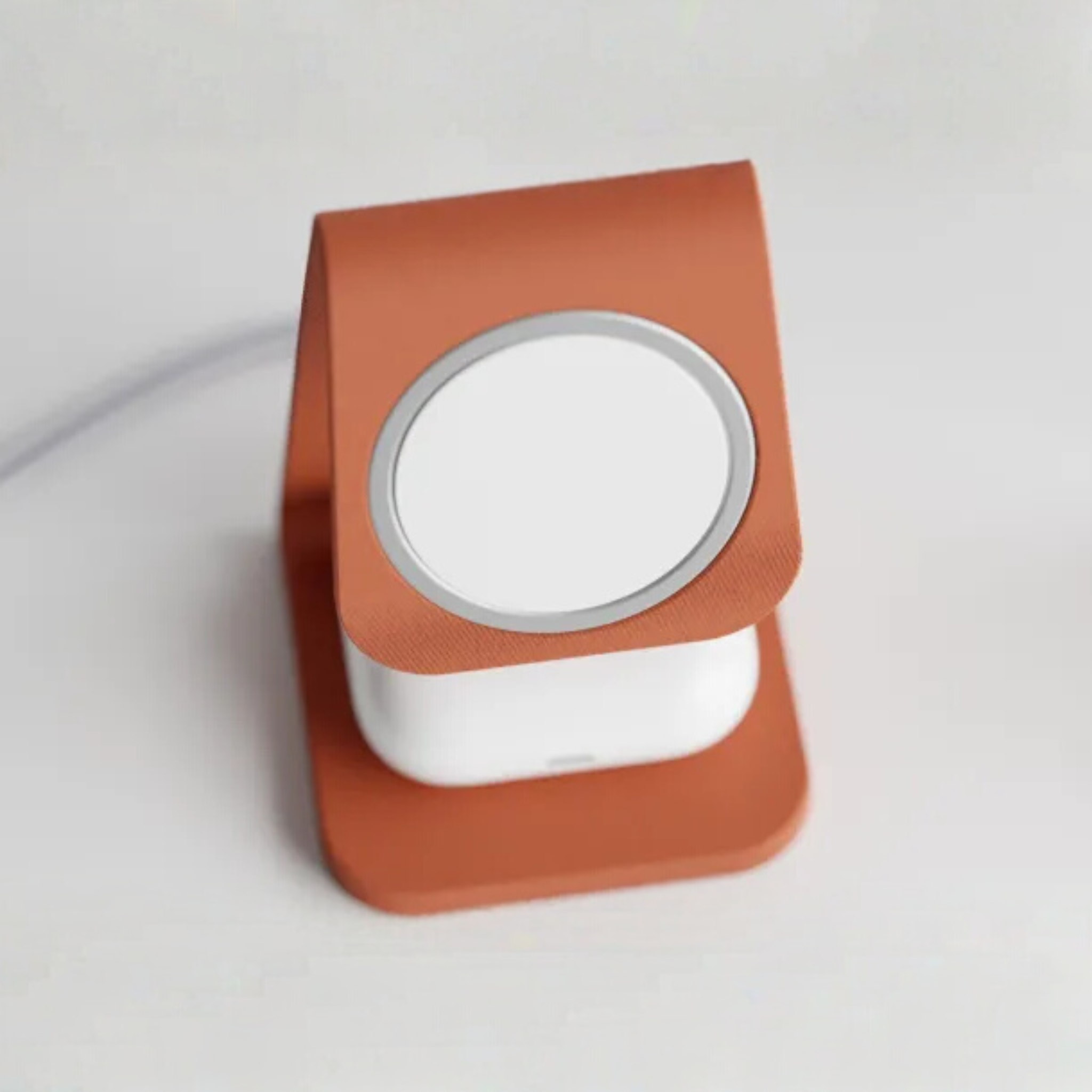 Minimalist iPhone & AirPods Charging Stand