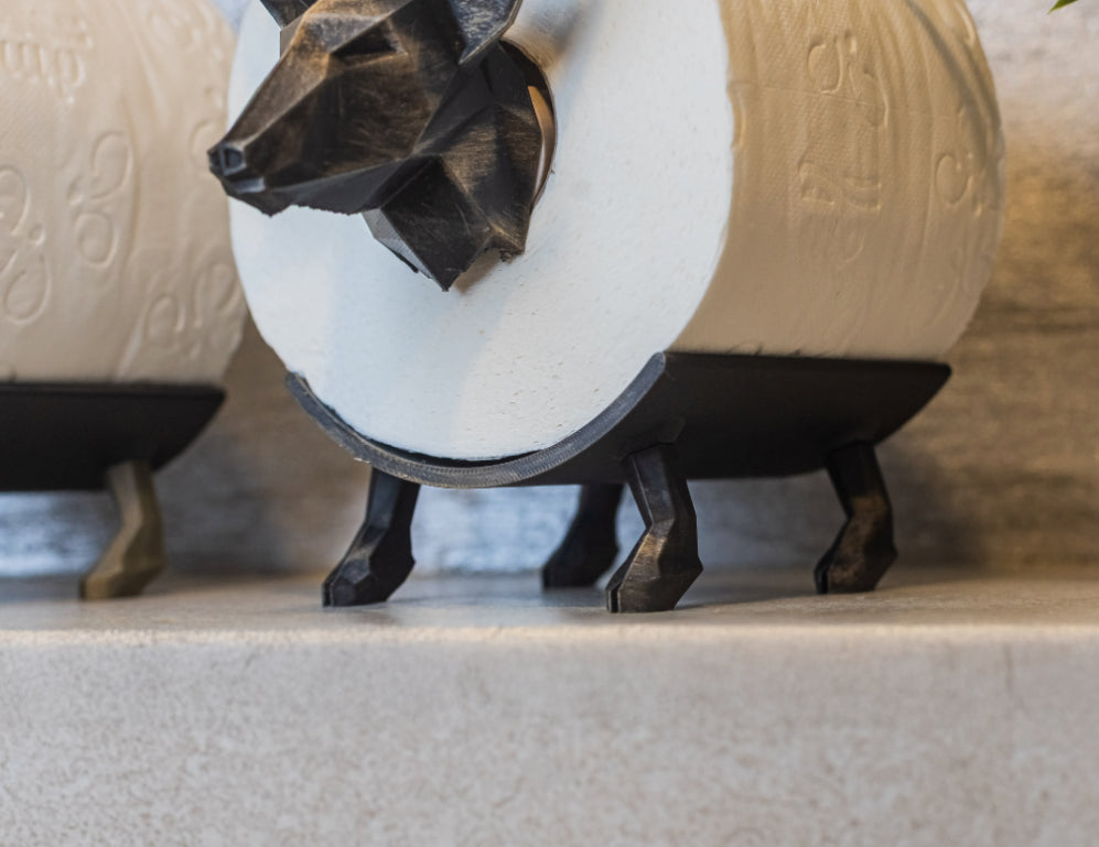 Majestic Stag, Deer Toilet Paper Roll Holder – Functional & Fun!