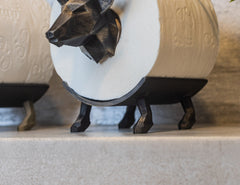 Majestic Stag, Deer Toilet Paper Roll Holder – Functional & Fun!
