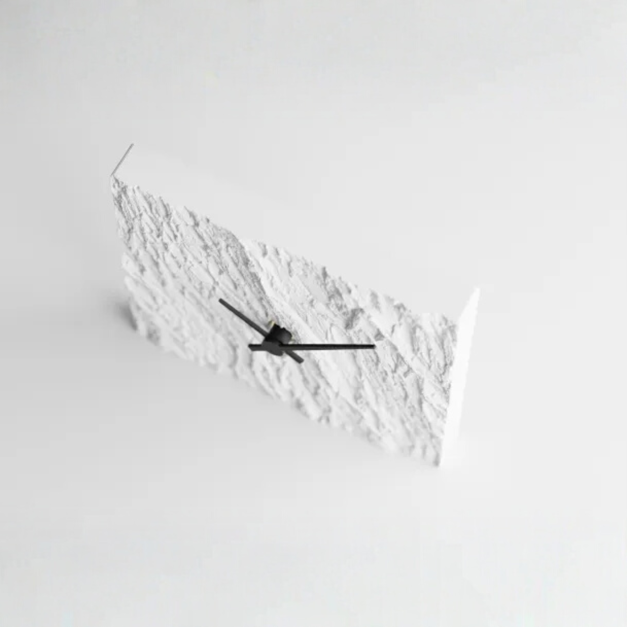 Tree Bark Texture Clock – Nature-Inspired Modern Timepiece | Minimalist Wall & Desk Clock