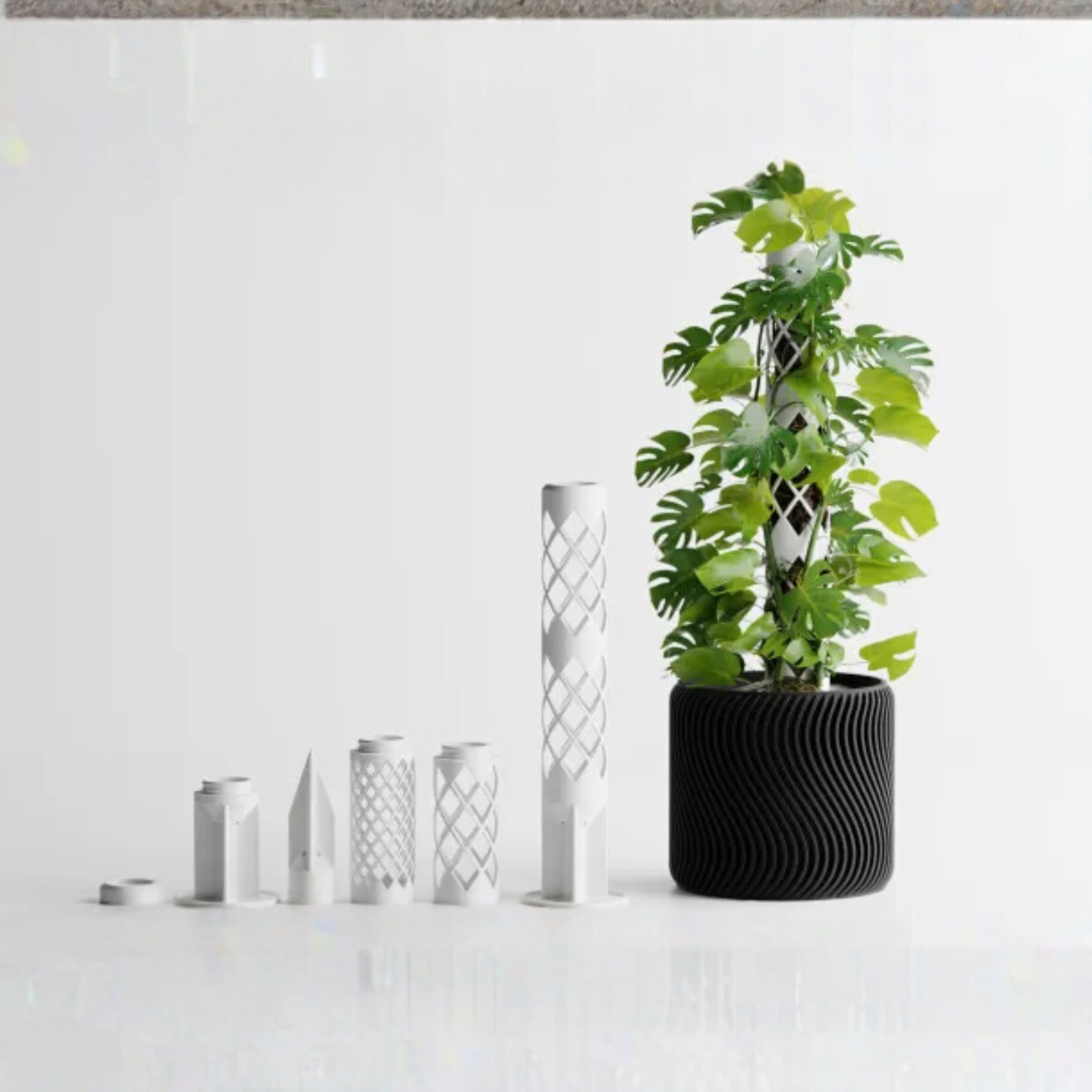 Verdura Moss Tower – Elegant Natural Green Decor for Home & Office Secondary image