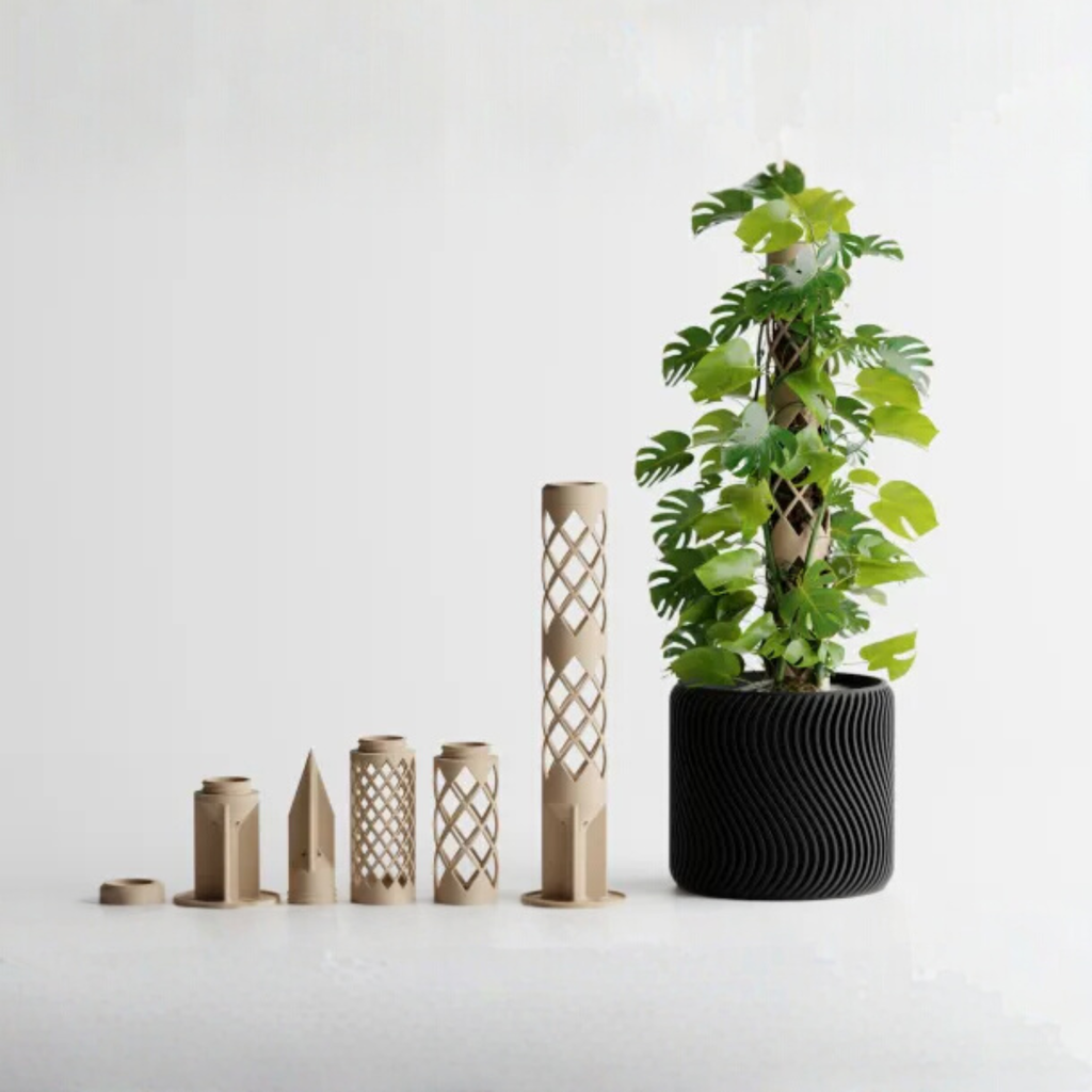 Verdura Moss Tower – Elegant Natural Green Decor for Home & Office