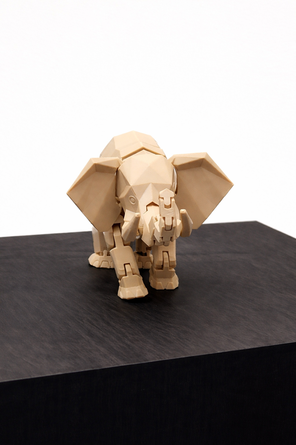 Articulated Modern 3D Elephant Decor