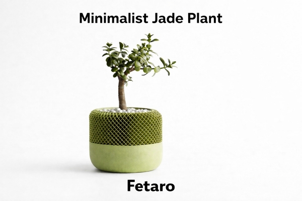 Minimalist Jade Plant