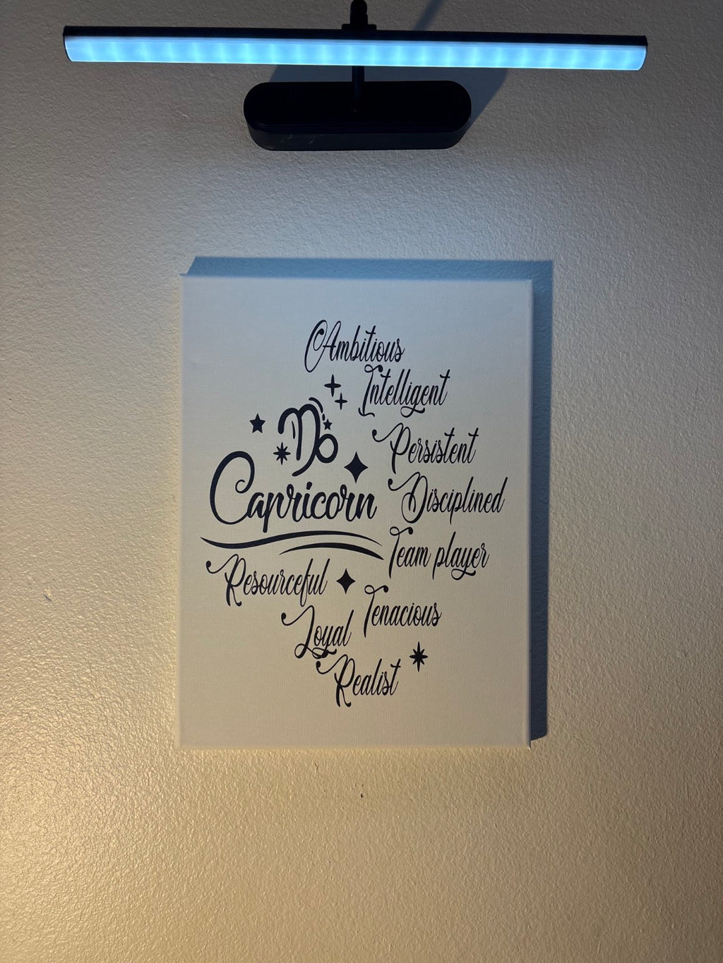 Capricorn canvas 12×16