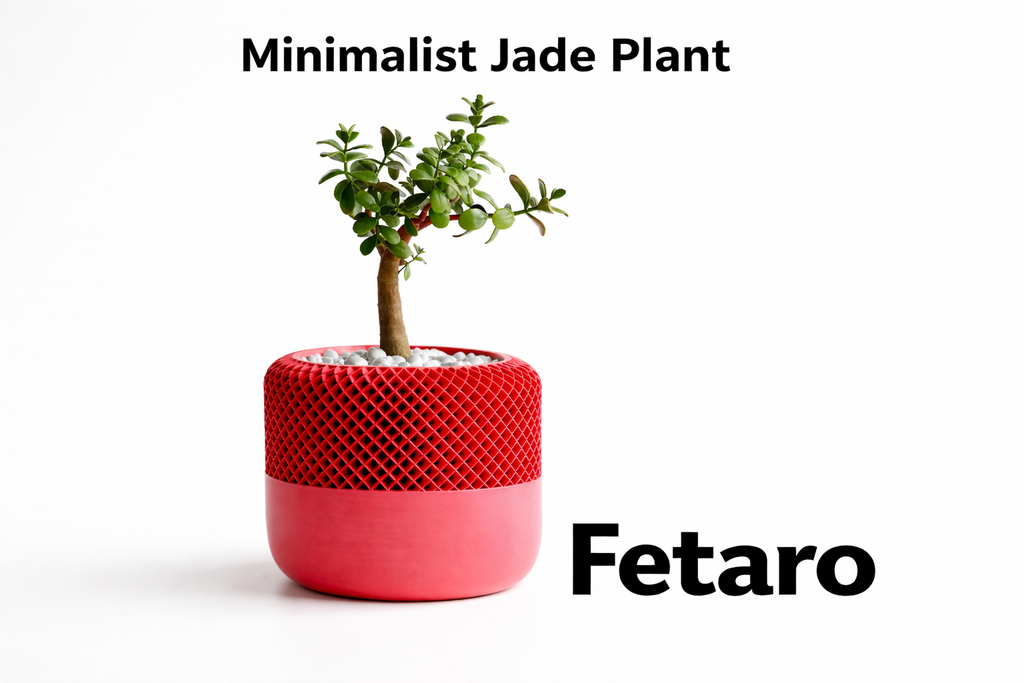 Minimalist Jade Plant