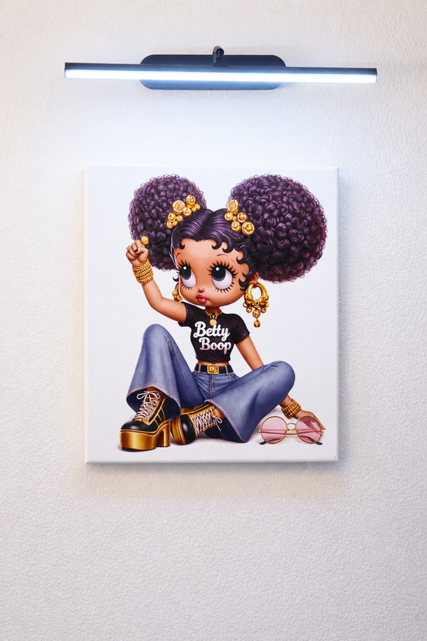 Betty Boop Hip-Hop Canvas Art