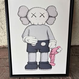 Kaws Iconic Companion Canvas 12x16
