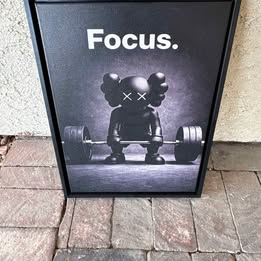 Focus Mode: Gym Klaw Canvas 12x16