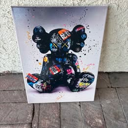 Colorful Klaws canvas🔥 12x16