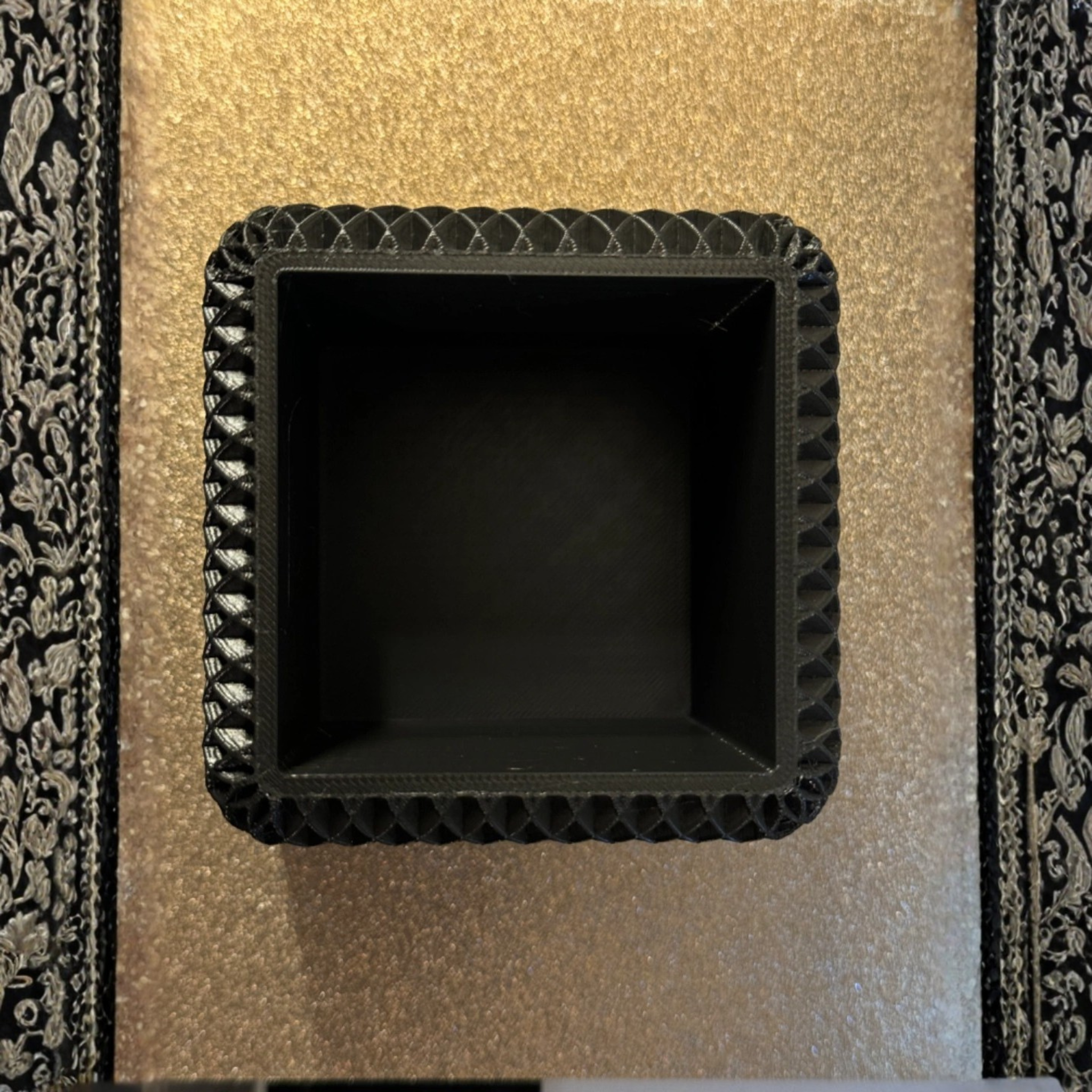 Modern Square Apple Home Pod Style Plant Pot Vases Secondary image