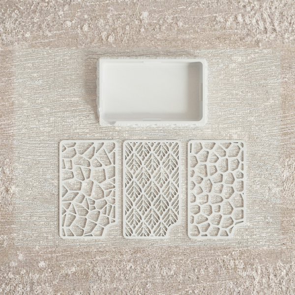 Modern 3D Printed Soap Dish with Interchangeable Drain Designs - Stylish & Durable Bathroom Accessory