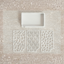 Modern 3D Printed Soap Dish with Interchangeable Drain Designs - Stylish & Durable Bathroom Accessory