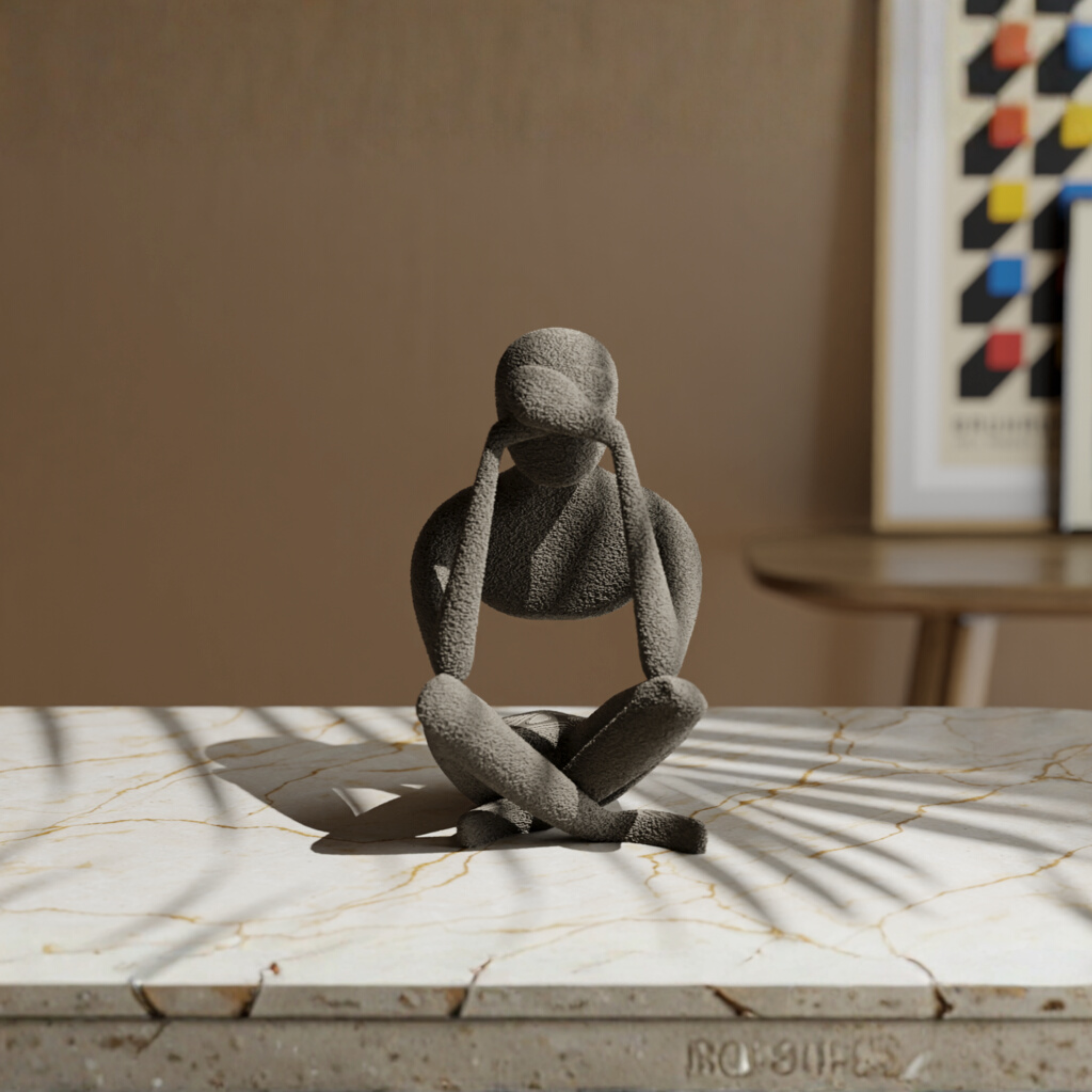 No Evil Trio - Minimalist Modern Sculptures Inspired by the Timeless Proverb